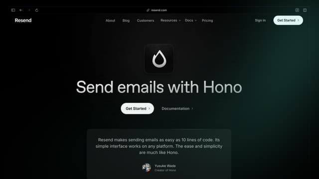 We're shipping a new page & docs for @honojs